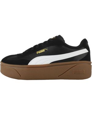 PUMA Club Ii Era Platform Gum" 402313 16" - Black