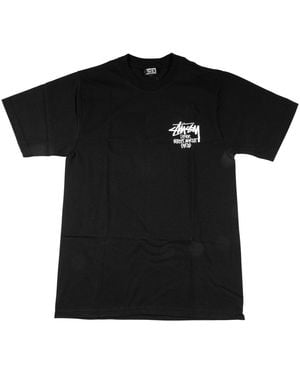 Stussy Paris Dsm T-Shirt Stus322" - Black