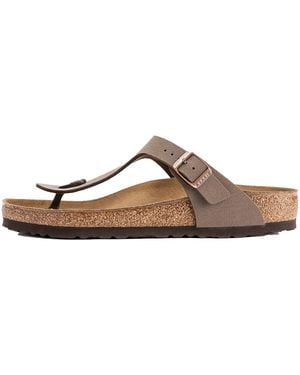 Birkenstock Gizeh "Birkibuc - Brown