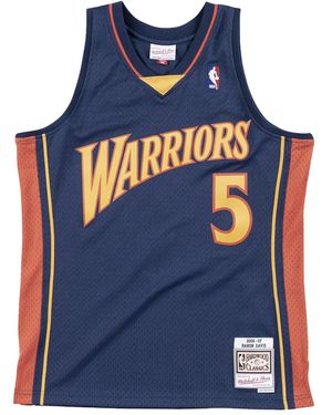 Mitchell & Ness Swingman Jersey "Nba Golden State Warriors '06 Baron Davis" Smjycp18183 Gswnavy06Bdv" - Blue
