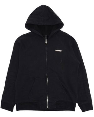 Chrome Hearts Embroidered King Taco Zip Up Hoodie Chrm1741" - Black