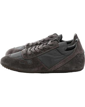 Rick Owens Minimal Low "Dark Dust Dark Dust Dark Dust" Rp01F6895 Ndolvx 787878" - Black