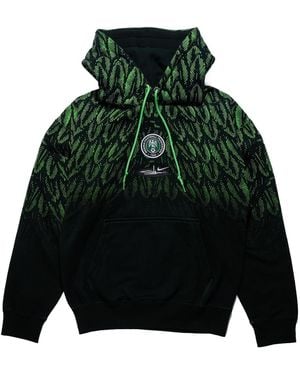 Nike Nigeria X Slawn Fleece Hoodie Ir5219 010" - Green