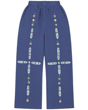 Bravest Studios Sapphire Joggers Bs100" - Blue