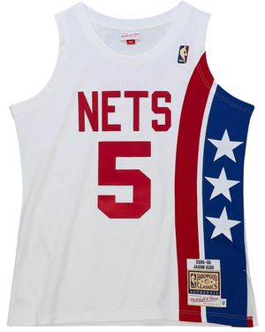 Mitchell & Ness Alternate Jersey "Nba New Jersey Nets 2005 Jason Kidd" Ajy44484 Njn05Jkiwhit" - Black