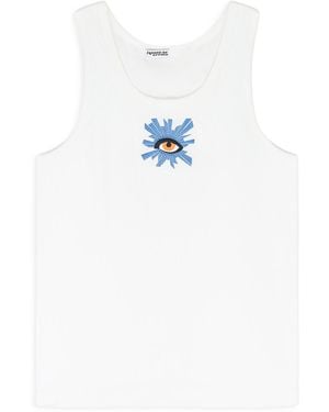House of Errors All Seeing Tank Top Hoe Als Tt" - Black