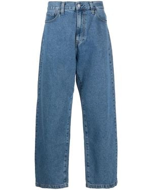 Carhartt Landon Loose Tapered Jeans Heavy Stone Wash" I030468 0160" - Blue
