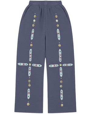 Bravest Studios Sapphire Joggers Bs103" - Blue