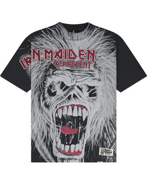 Represent Iron Maiden British Metal T-Shirt Mlm100588 17" - Black