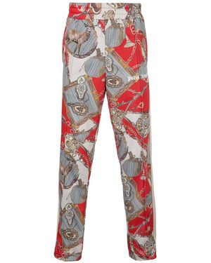 Palm Angels Classic Logo Track Trousers "Hot Bridle Multi" Pmca007F193840238888" - Black