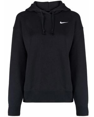Nike Sportswear Fleece Oversized Fit Hoodie Cz2590 010" - Black
