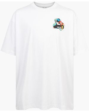 Palace X Nike Tri Swoosh T-Shirt in White for Men | Lyst