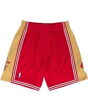 Mitchell & Ness Nba Swingman Road Shorts "2003-04 Cleveland Cavaliers - Red