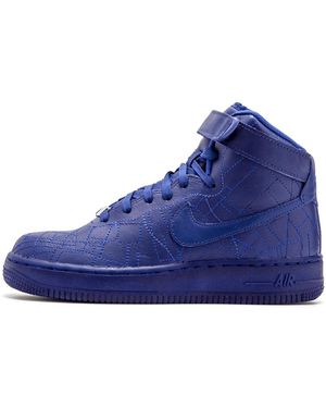 Nike Air Force 1 Hi F Qs Mns "Paris" 704010 400" - Blue