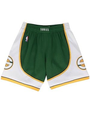 Mitchell & Ness Nba Swingman Road Shorts "2007-08 Seattle Supersonics - Green