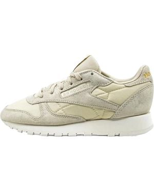 Reebok Classic Leather "Alabaster Metallic" Ig9493" - Black