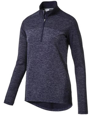 PUMA Evoknit Seamless 1/4 Zip Jacket "Sodalite" 574645 01" - Blue