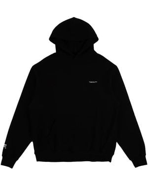 Malbon Golf Takout Fesque Hoodie Mu 9418 Blk" - Black