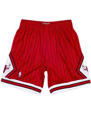 Mitchell & Ness Nba Reload Swingman Shorts "1995 Chicago Bulls - Red