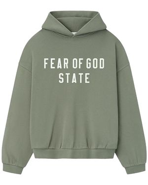 Fear Of God 90's Pullover Hoodie "Moss" 192Sp256217F" - Green