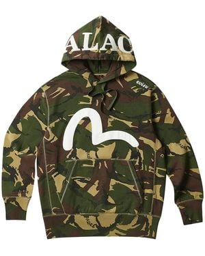 Palace X Evisu Seagull Hood "Camo" P0039" - Green