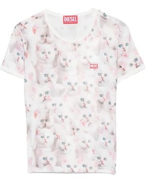 DIESEL T-Unclau Top "100A" A18555 0Jlcc 100A" - Black