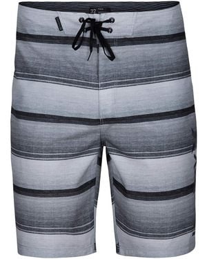 Hurley Baja Supersuede Printed Boardshorts 20' Aq0217-010" - Black