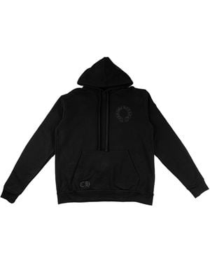 Chrome Hearts Floral Horseshoe Hoodie Chrm1566" - Black