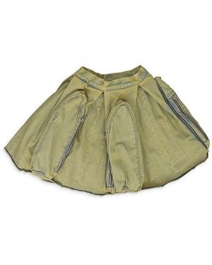 Who Decides War Window Pocket Cargo Maxi Skirt 3120140011Ss24" - Green