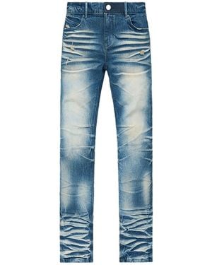 RTA Clayton Stacked Jeans "Medium" Mlfqd1067 B1182Stmdb" - Black