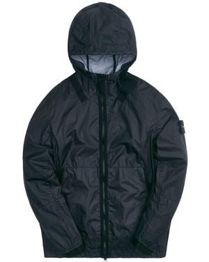 Stone Island Membrana 3L Tc Hooded Jacket 741540523 V0029" - Black