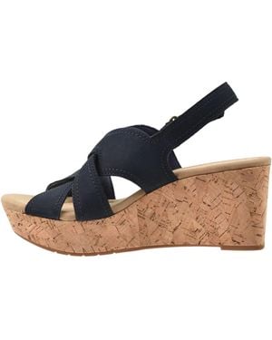 Clarks Rose Erin Nubuck" 26171309" - Black