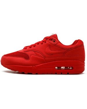 Nike Air Max 1 Premium "University" 875844 600" - Red