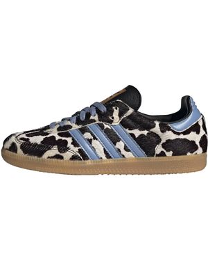 adidas Samba Og "Pony Hair/Cow Print" Kj7448" - Black