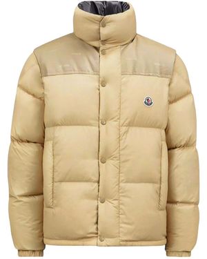 Moncler Verone 1 Monogram Reversible Puffer Jacket Mon14" - Black