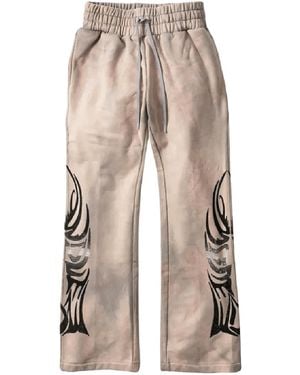 Who Decides War Winged Sweatpant "Vintage" 1121090021Fw25 Vint" - Black