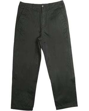 Stussy Chino Wide Leg Trouser 116725 Blac" - Black