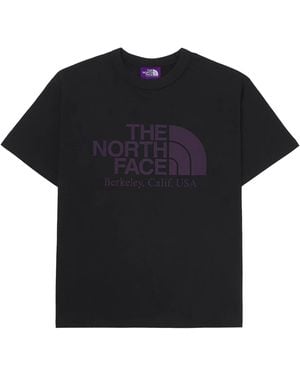 Palace The North Face Label Field Graphic T-Shirt P0117" - Black