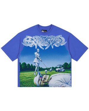 GODSPEED NEW YORK Up2Par T-Shirt Gs653" - Blue