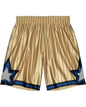 Mitchell & Ness 75Th Swingman Shorts "Orlando Magic 1993" Smsh4399 Oma93Pppgold" - Black