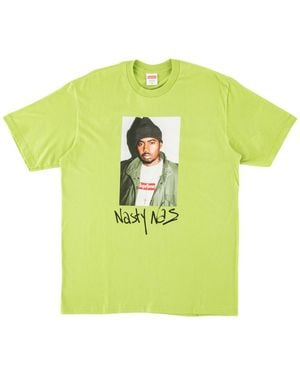 Supreme Nasty Nas T-Shirt "Lime" Su3190" - Green