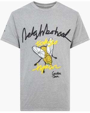 Travis Scott Neighborhood T-shirt "grey" - Gray