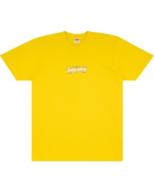 Supreme Bandana Box Logo T-Shirt "Fw19" Su9346" - Yellow