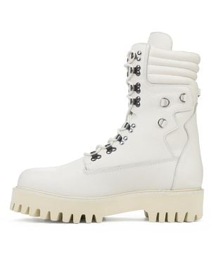 Who Decides War Field Boots "Ivory" Wdwmftw 0002" - Black