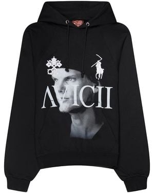 PRAYING Avicii Pullover Hoodie Pray242187" - Black