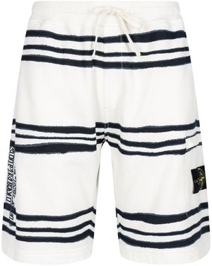 Supreme Stone Island Warp Stripe Short "Fw20 - Black