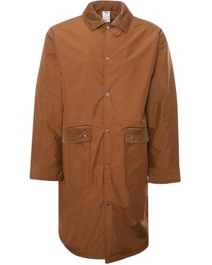 PUMA Maison Kitsuné Trench Coat "Rubber" 532306 43" - Black