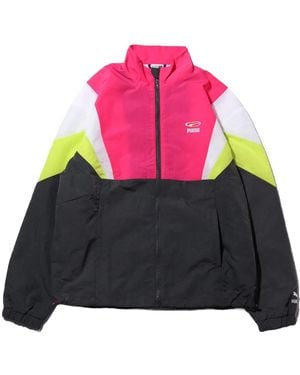 PUMA 90S Retro Woven Jacket "Asphalt" 578910 04" - Black