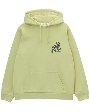 Gramicci Running Pullover Hoodie "Lime" G6Su-J115-Lme" - Green