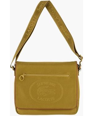 Supreme Lacoste Small Messenger Bag 'fw 19' in Green | Lyst